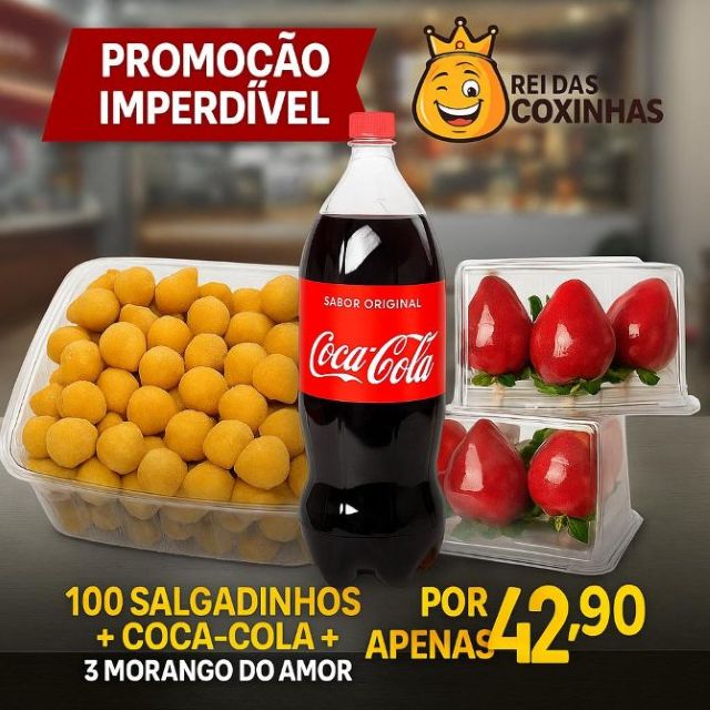 (Apenas Retirada) Salgadinhos